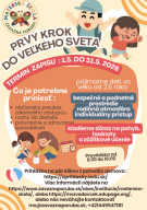 Zápis detí do Materskej školy – školský rok 2026/2027 1