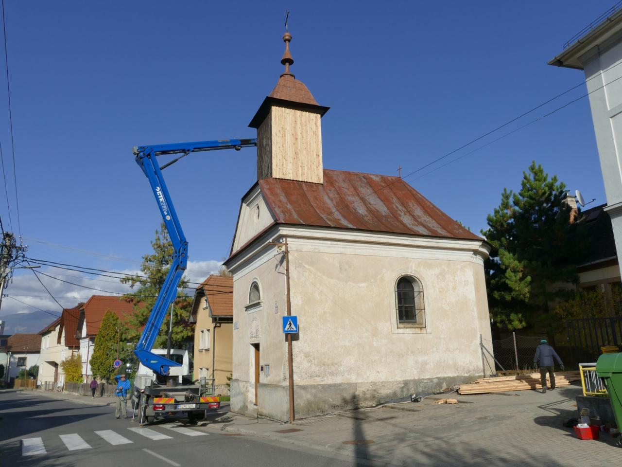 Kaplnka sv. Lukáša v Závažnej Porube sa dočkala opravy